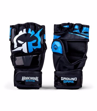 GROUNDGAME MMA Gloves logo 2 - black